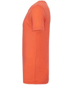 Canvas Unisex Crew Neck T-Shirt Coral