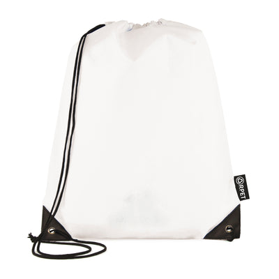 210d RPET drawstring rucksack bag