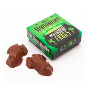 Halloween, Eco Treat Box, Milk Chocolate Frogs, x2 Bespoke