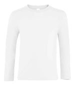 SOL'S Kids Imperial Long Sleeve T-Shirt White