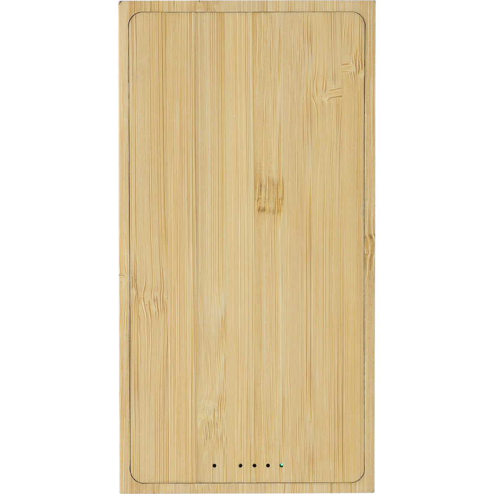 The Elz - Bamboo solar power bank (10000 mAh)