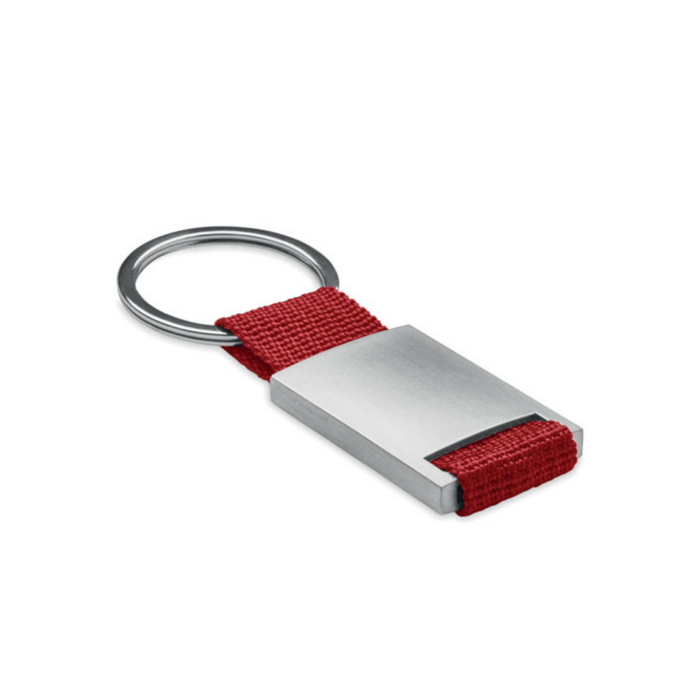 Express Metal & Webbing Keyring