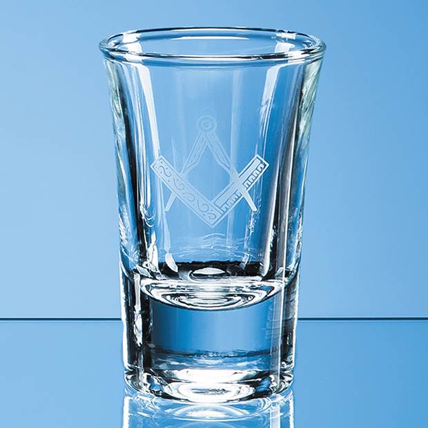 Branded 35ml Conical Shot Glass