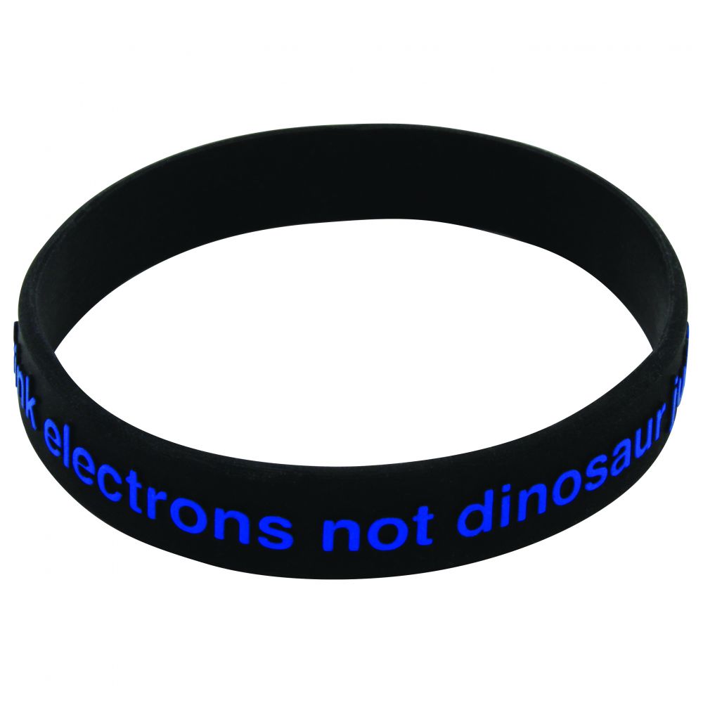 Branded Silicone Wristband (Adult: Raised Profile Design)