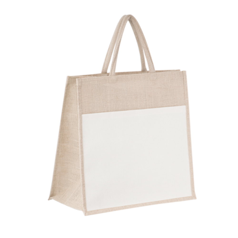 Branded Windsor Jute Shopper