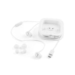 PRESLEY. Recycled ABS earphones with built-in microphone