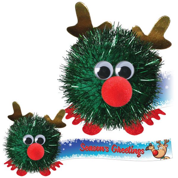 Christmas Logobugs Glitter Reindeer