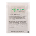 Seed Packet with Sticker to back Butterfly & Bee Mix