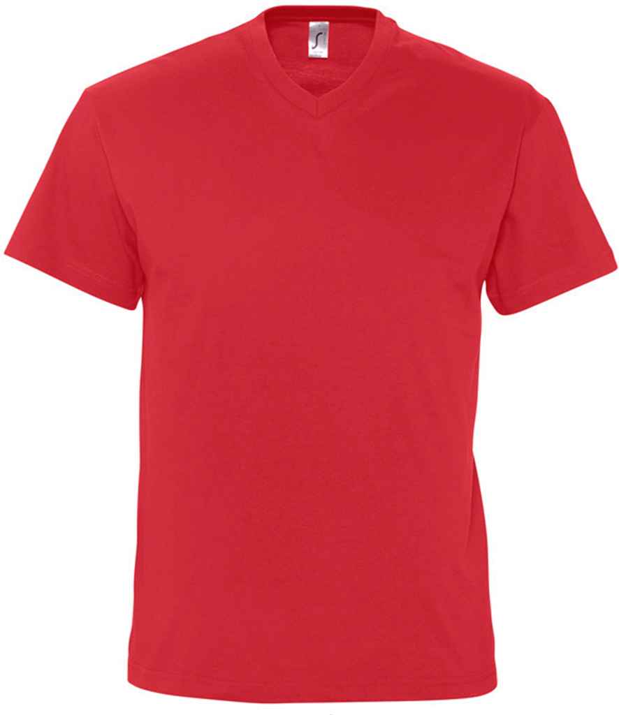 SOL'S Victory V Neck T-Shirt Red