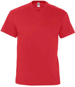 SOL'S Victory V Neck T-Shirt Red