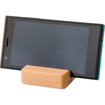 Branded Lausanne Beech wood phone holder