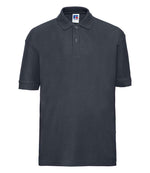 Russell Schoolgear Kids Poly/Cotton Piqué Polo Shirt French Navy
