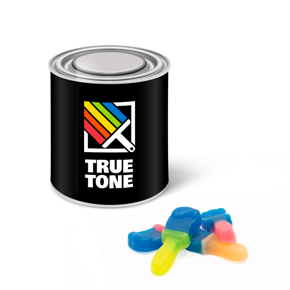 Sweets, Large Paint Tin, Paint Brushes, Bespoke