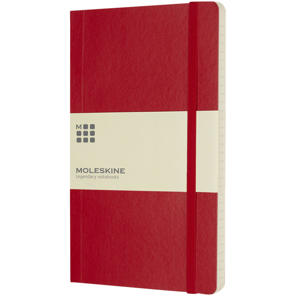 Moleskine Classic Large Ruled Soft Cover Notebook Black