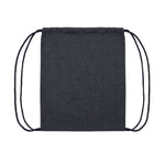 Impact AWARE™ recycled denim drawstring backpack