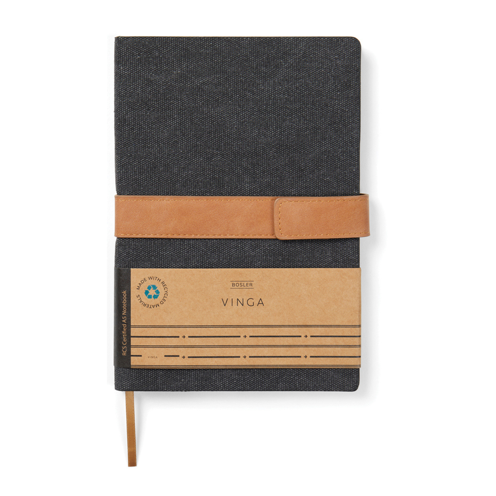 VINGA Bosler RCS recycled canvas notebook
