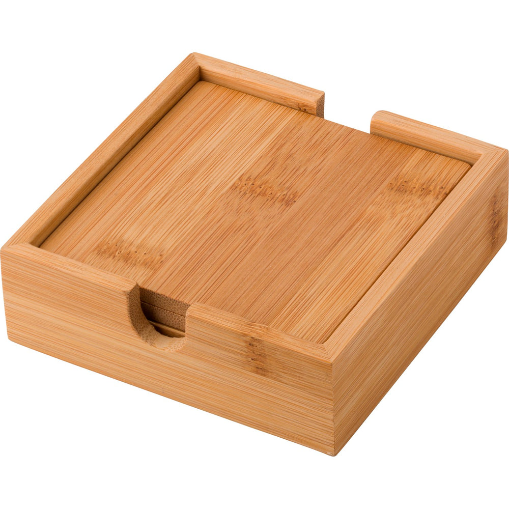 Gaskan Bamboo coaster set