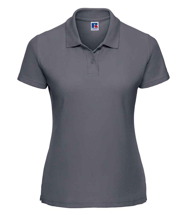 Russell Ladies Classic Poly/Cotton Piqué Polo Shirt Convoy Grey
