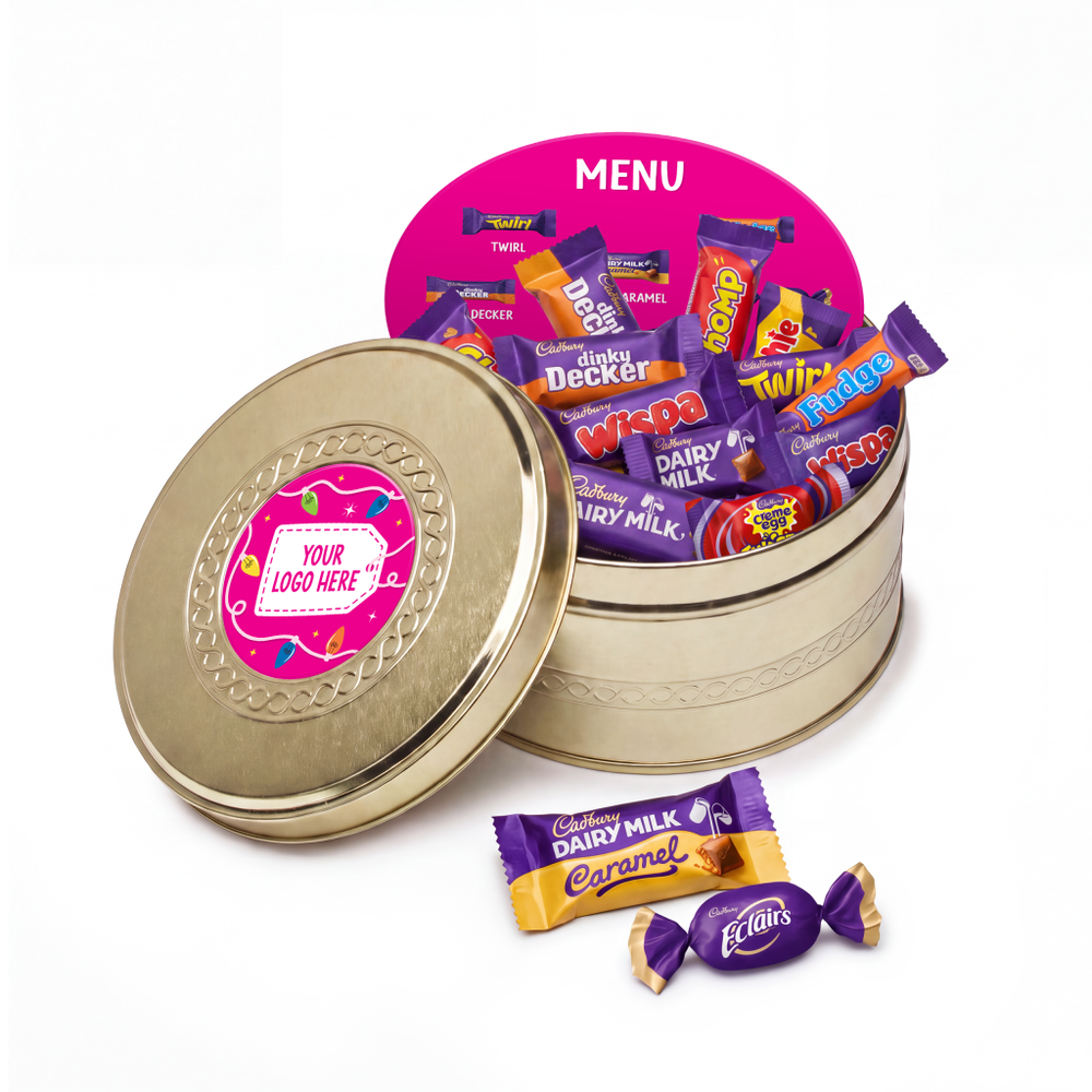 Branded Gold Tin of Heroes