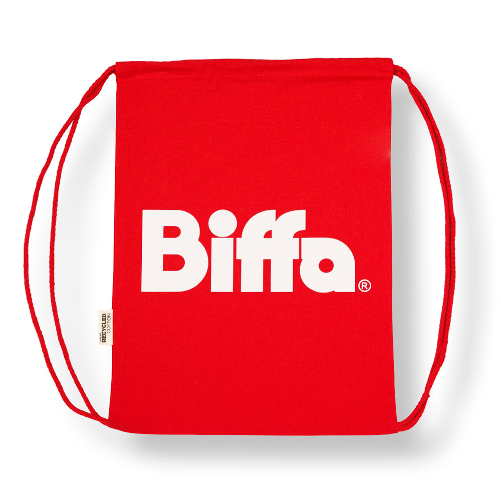 Express GRS Certified, Recycled Cotton Drawstring Bag