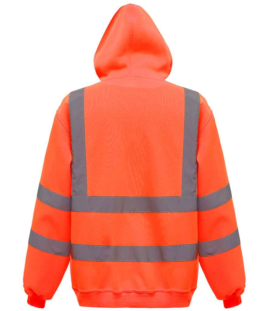 Yoko Hi-Vis Pull Over Hoodie Orange