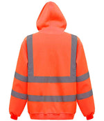 Yoko Hi-Vis Pull Over Hoodie Orange