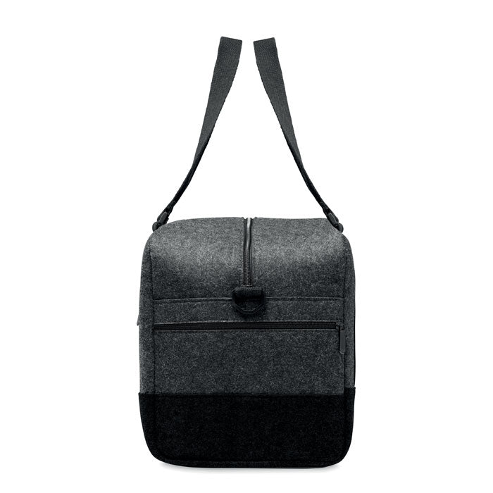 Branded RPET felt weekend bag