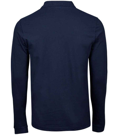 Tee Jays Luxury Stretch Long Sleeve Polo Shirt