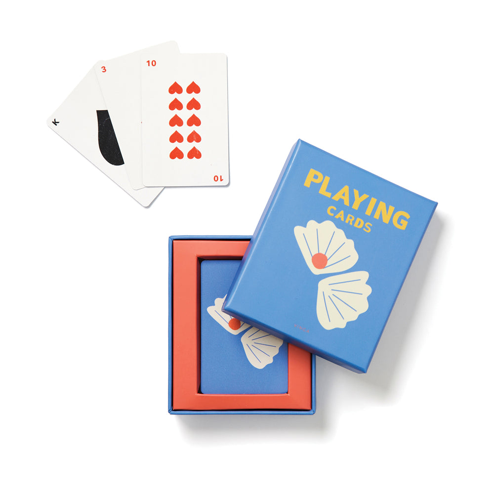 Branded VINGA Playing cards coffee table edt.
