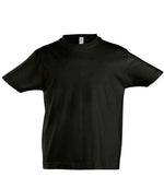 SOL'S Kids Imperial Heavy T-Shirt Deep Black