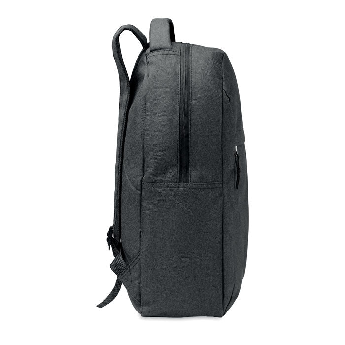 Branded 600D RPET 2 tone backpack