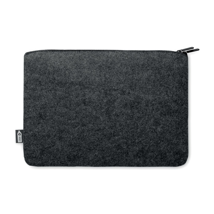 RPET felt zipped laptop bag 14"