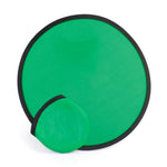 Foldable Foldaway Frisbee with Pouch and Black trim