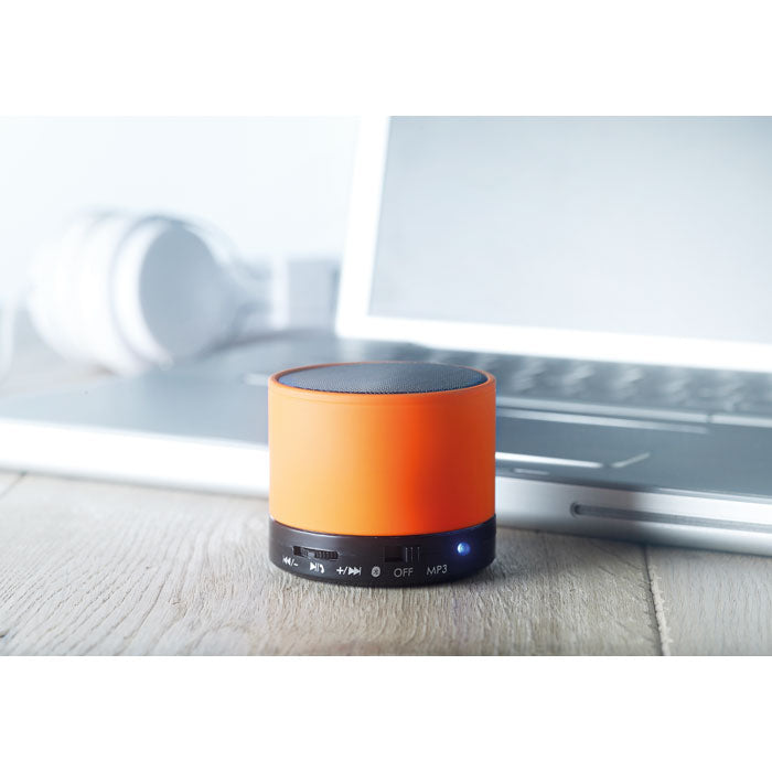 Branded Round wireless speaker