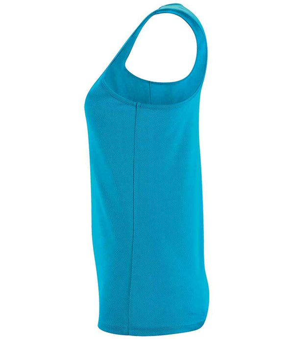 SOL'S Ladies Sporty Performance Tank Top Aqua