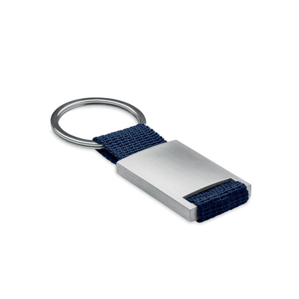 Express Metal & Webbing Keyring