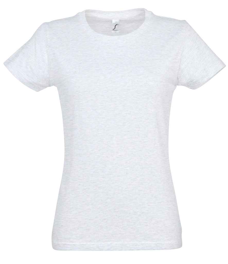 SOL'S Ladies Imperial Heavy T-Shirt Ash
