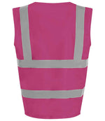 Pro RTX High Visibility Waistcoat Raspberry