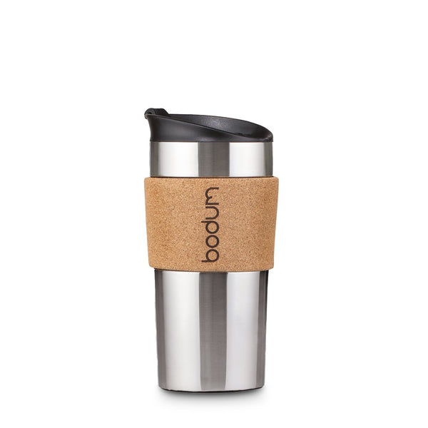 TRAVEL MUG CORK. Travel mug 350ml