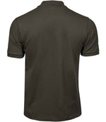 Tee Jays Luxury Stretch Piqué Polo Shirt Dark Olive
