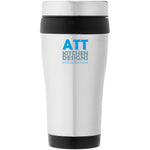 Branded Elwood 410 ml insulated tumbler