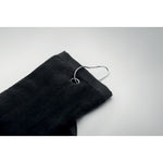 Branded Cotton golf towel with hanger