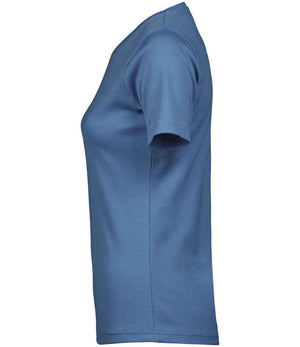 Tee Jays Ladies Interlock T-Shirt Ocean Blue