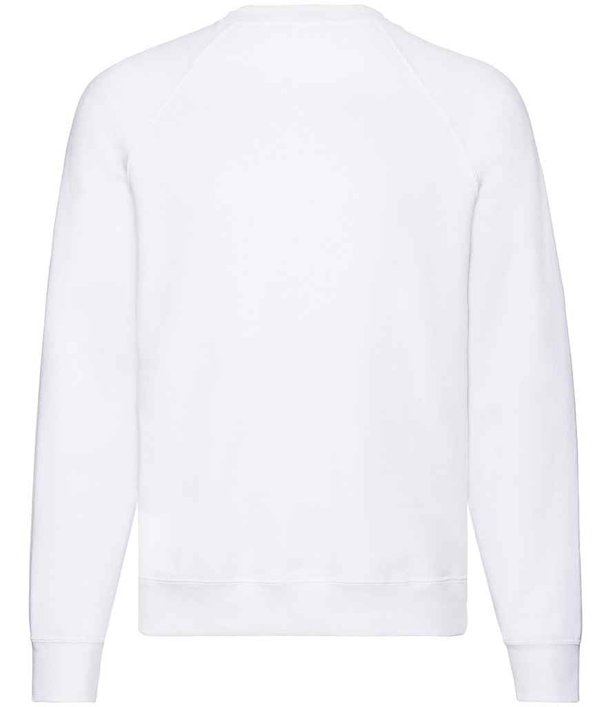 Fruit of the Loom Classic Raglan Sweatshirt White