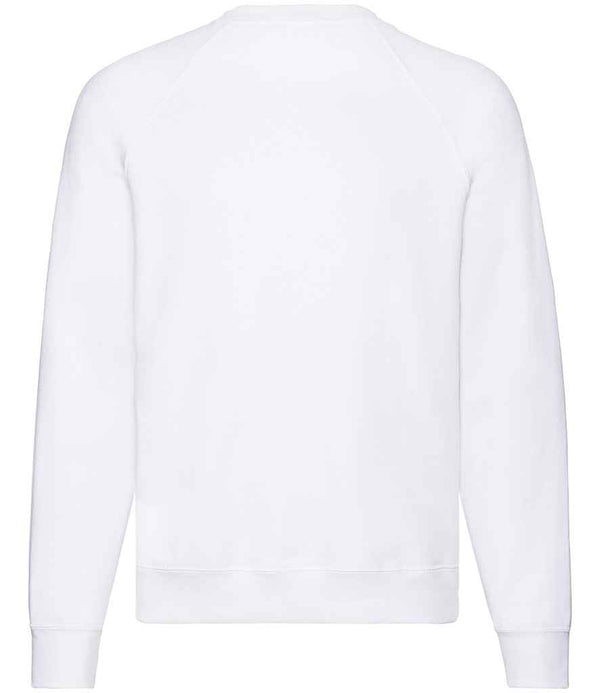 Fruit of the Loom Classic Raglan Sweatshirt White