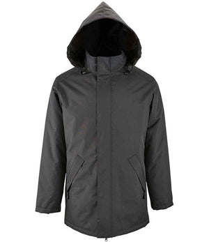 SOL'S Unisex Robyn Padded Jacket Charcoal