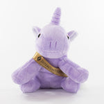 Sash Animal 14cm Unicorn, Purple