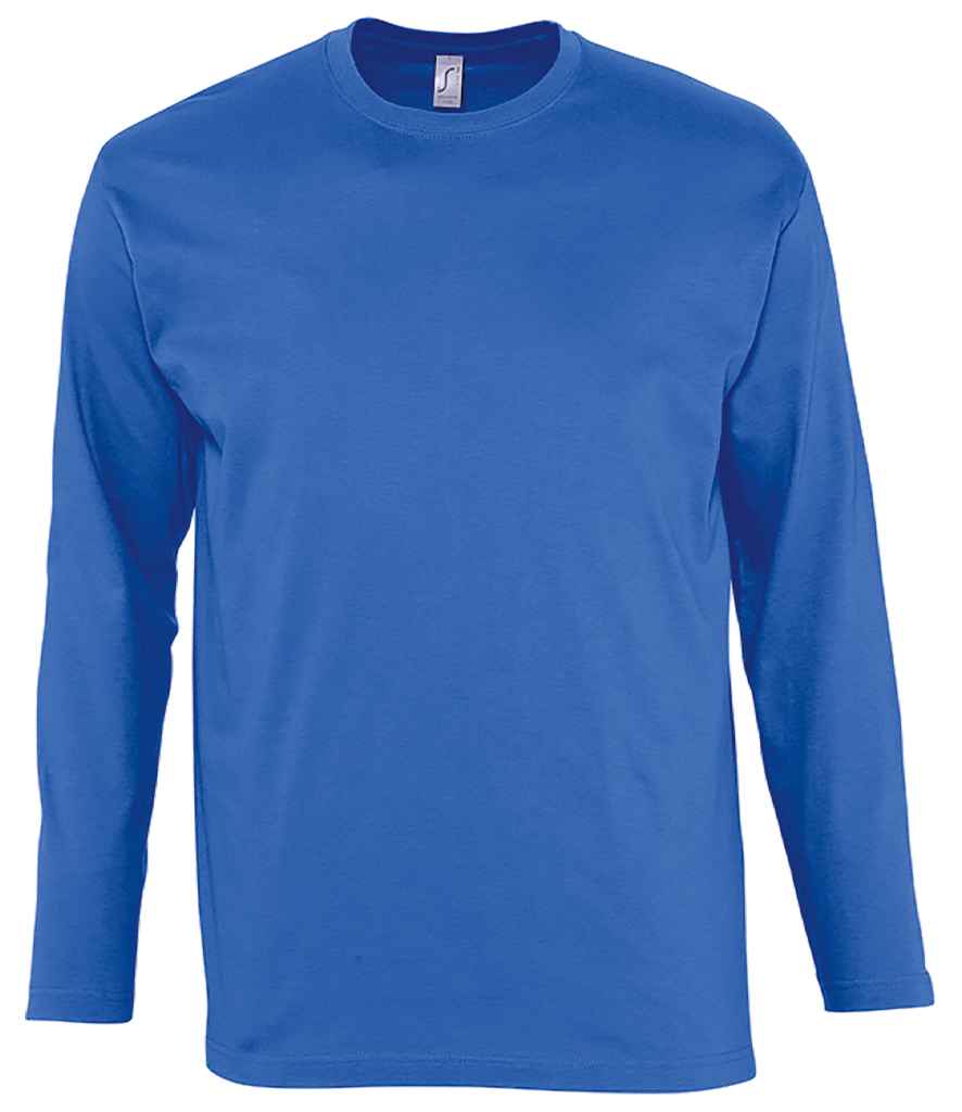 SOL'S Monarch Long Sleeve T-Shirt Royal Blue