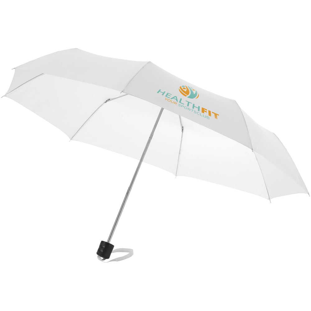 Branded Ida 21.5" foldable umbrella