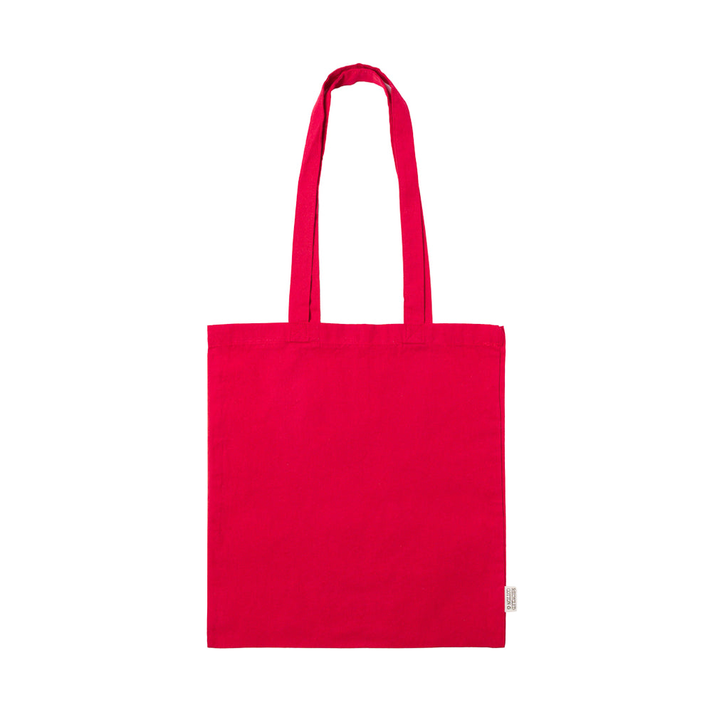 Promotional Coloured Recycled Cotton Tote Bag